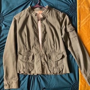 Olive green jacket